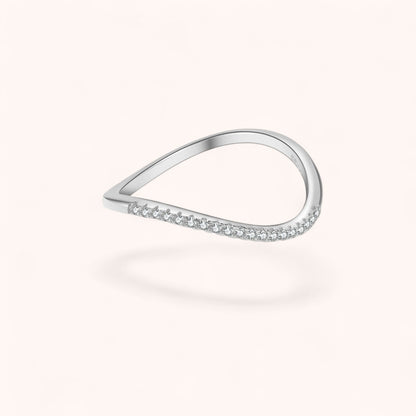 Soft Curve 925 Sterling Silver Ring