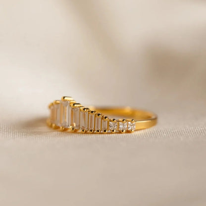 Baguette Glow 925 Sterling Silver Ring