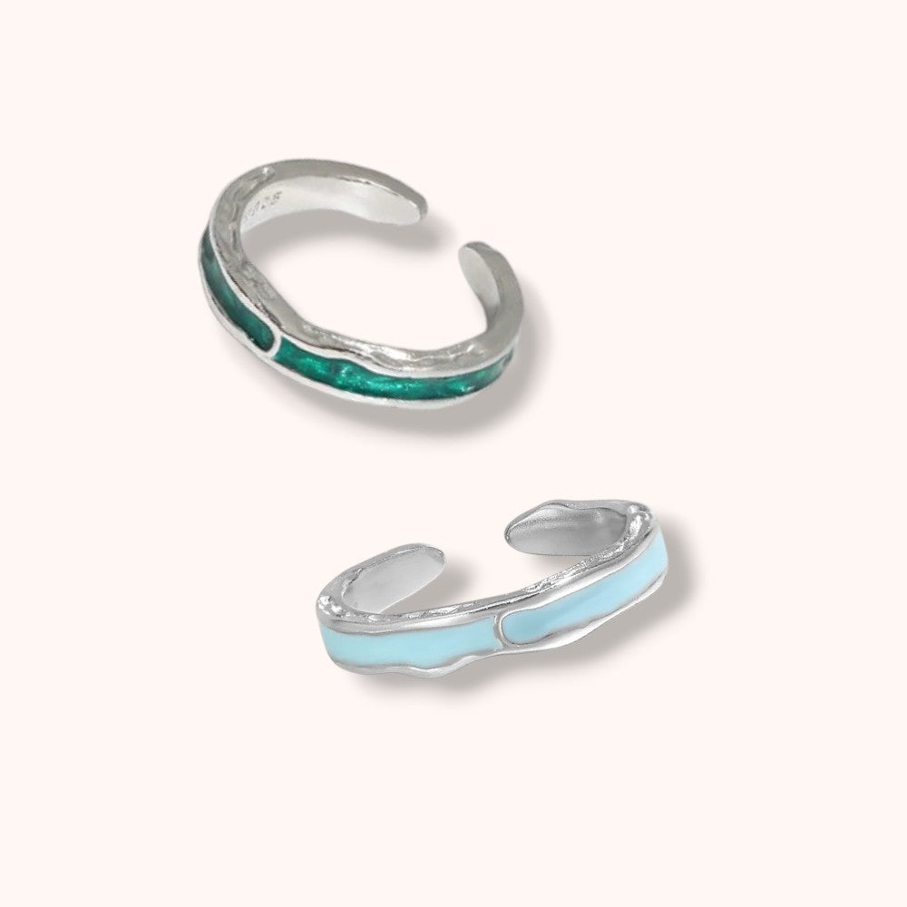 Current Line 925 Sterling Silver Ring