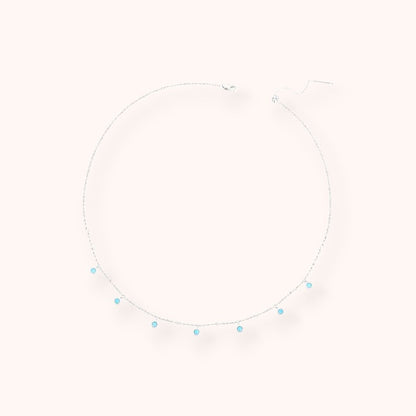 925 Sterling Silver Turquoise Necklace