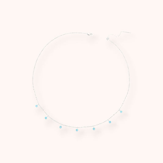 925 Sterling Silver Turquoise Necklace