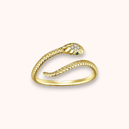 Snake Wrap 925 Sterling Silver Ring