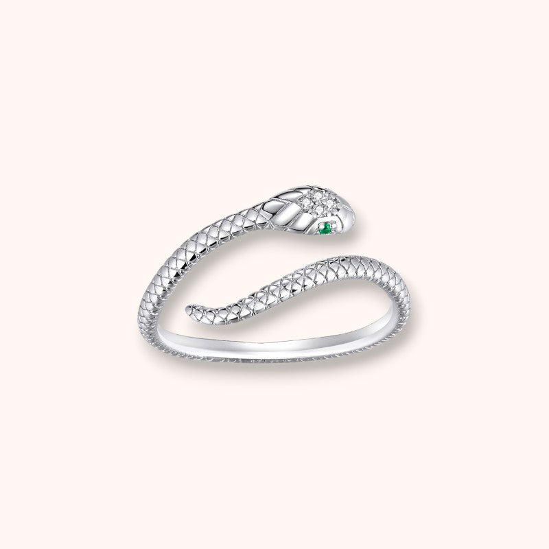 Snake Wrap 925 Sterling Silver Ring