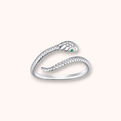 Snake Wrap 925 Sterling Silver Ring