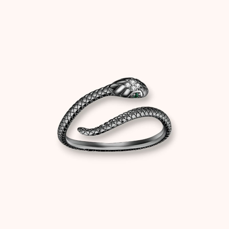 Snake Wrap 925 Sterling Silver Ring