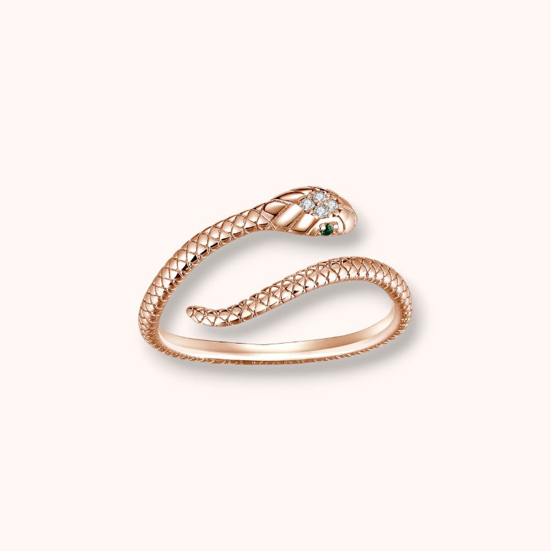 Snake Wrap 925 Sterling Silver Ring