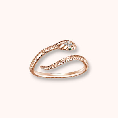 Snake Wrap 925 Sterling Silver Ring