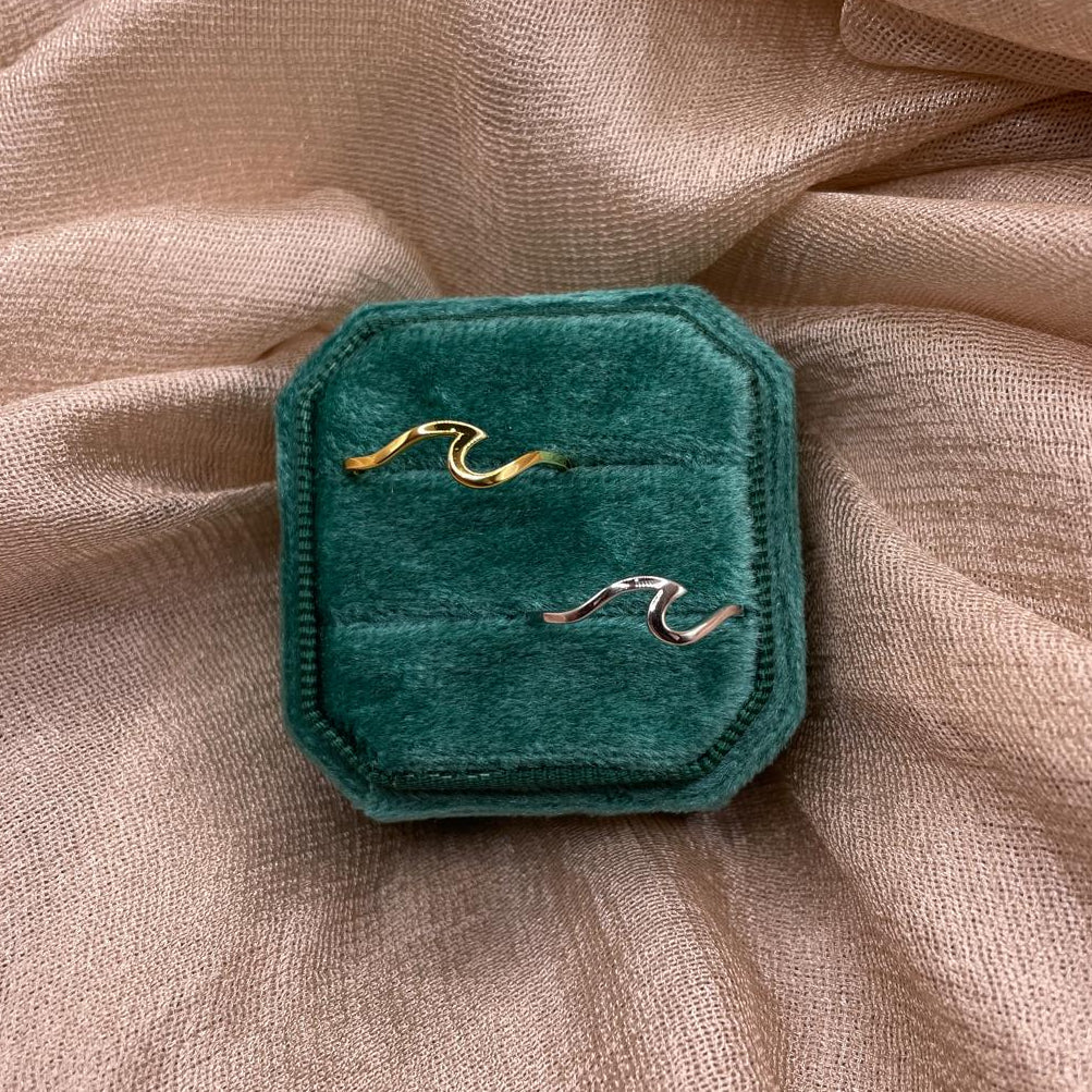 Twist Wave 925 Sterling Silver Ring