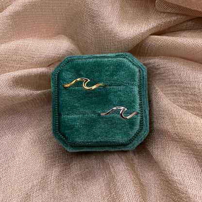 Twist Wave 925 Sterling Silver Ring