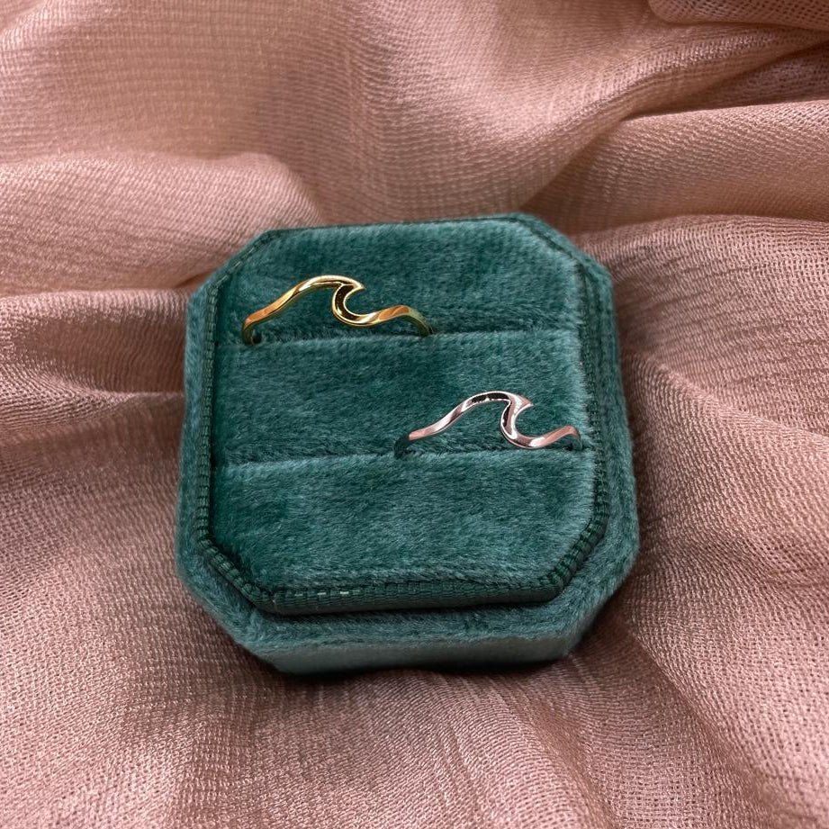 Twist Wave 925 Sterling Silver Ring