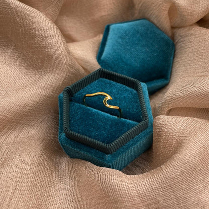 Twist Wave 925 Sterling Silver Ring