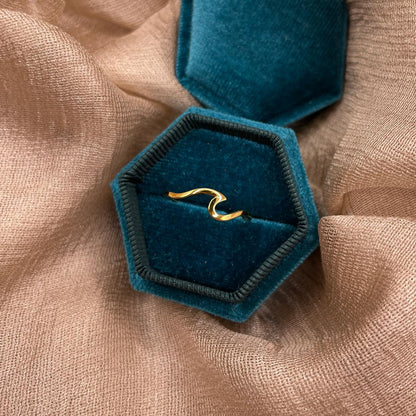 Twist Wave 925 Sterling Silver Ring