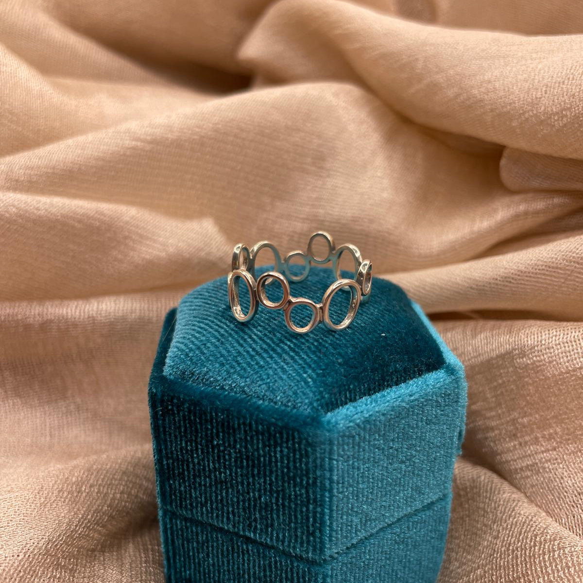 Bubble Flow 925 Sterling Silver Ring