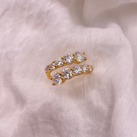 D Color VVS1 Moissanite Ring | Diamond Alternative | Unique ring | Daily Jewelry