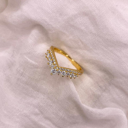 Crown Moissanite 925 Sterling Silver Ring