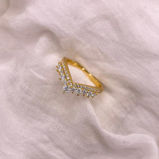 Crown Moissanite 925 Sterling Silver Ring