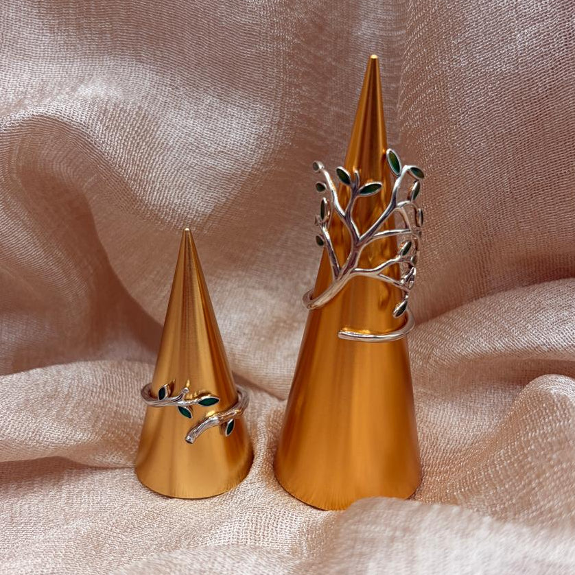 Big Tree Branch Adjustable 925 Sterling Silver Ring