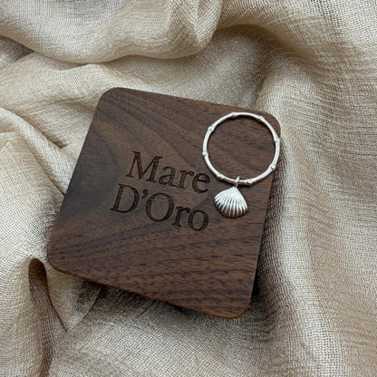 Mini Shell Charm 925 Sterling Silver Ring