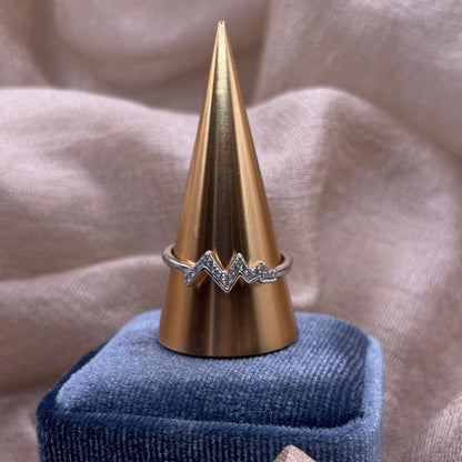 Mountain Peak 925 Sterling Silver Ring