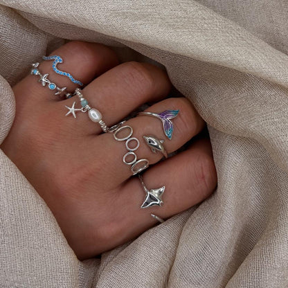 Bubble Flow 925 Sterling Silver Ring